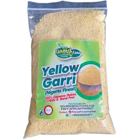 Cassava Flour (Garri, Yellow) - 5kg