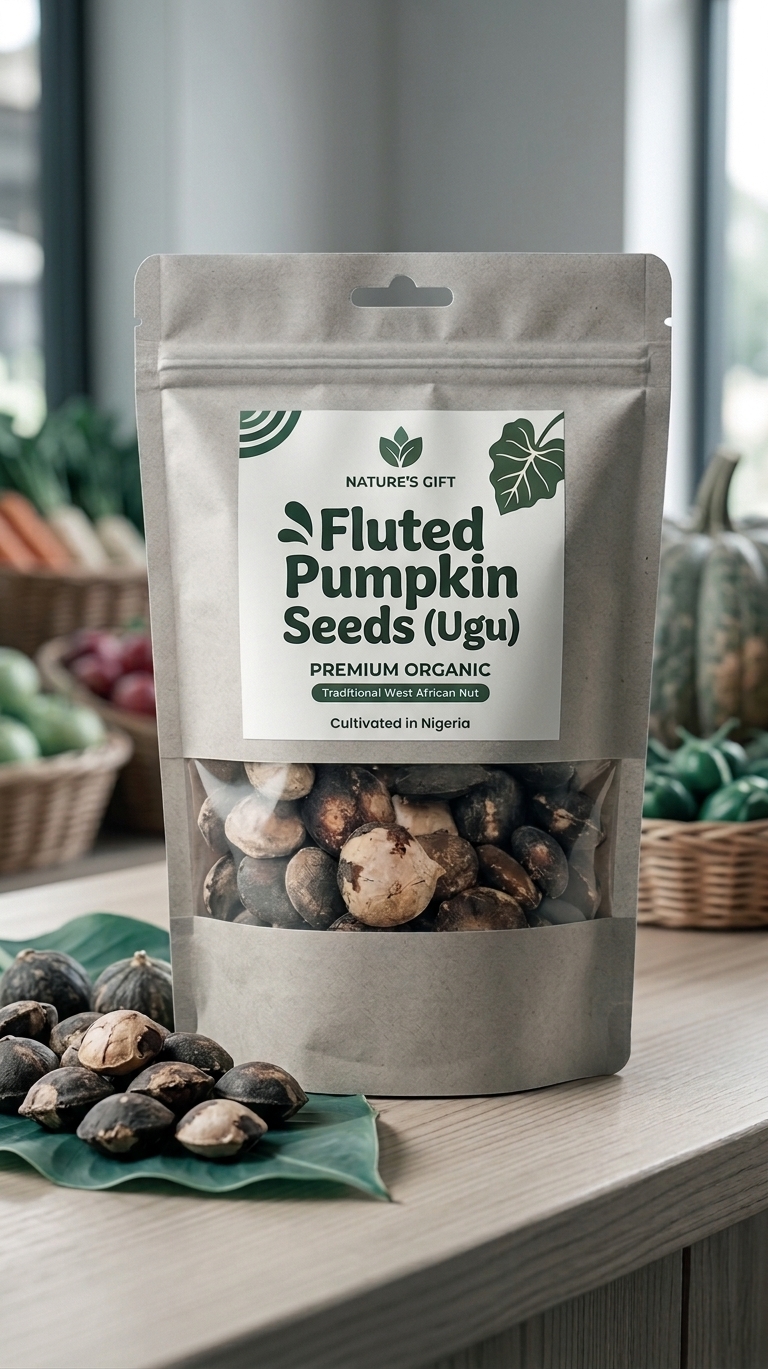 Fluted Pumpkin Seeds (Ugu) - 1kg