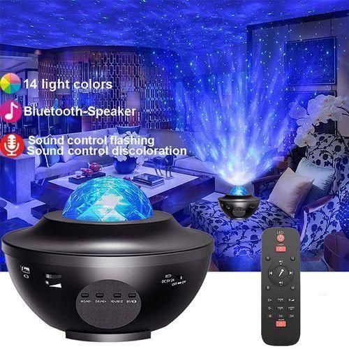 Dou-color Starry Projector LED Lamp Astronaut Night Light With Bluetooth Speaker For Party