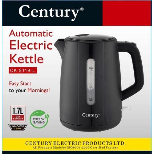 Century Automatic Electric kettle 1.7L Max Capacity