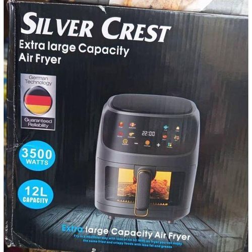 SILVER CREST Extra Large Capacity Air Fryer. 12L