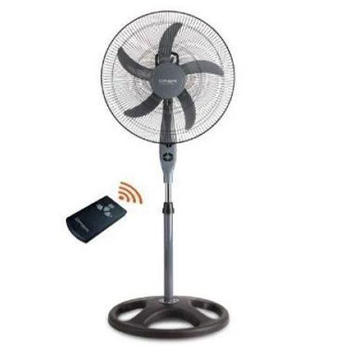 Qasa 18 Inches AC/DC Standing Fan + Remote (Non Rechargeable)