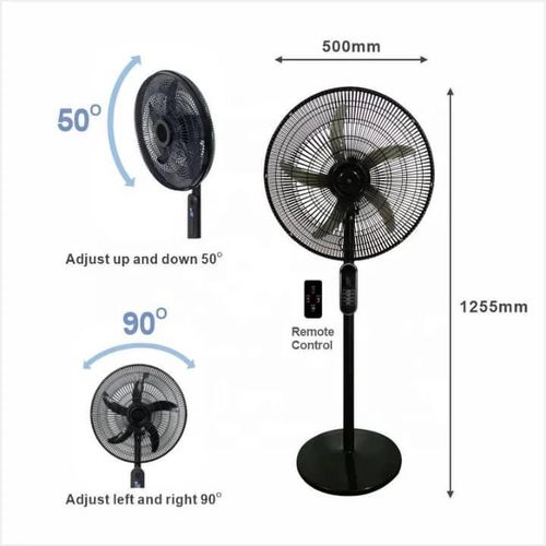 18 Inch 3in1 Standing Fan Heavy Duty Electric Fan with Remote Control for Home