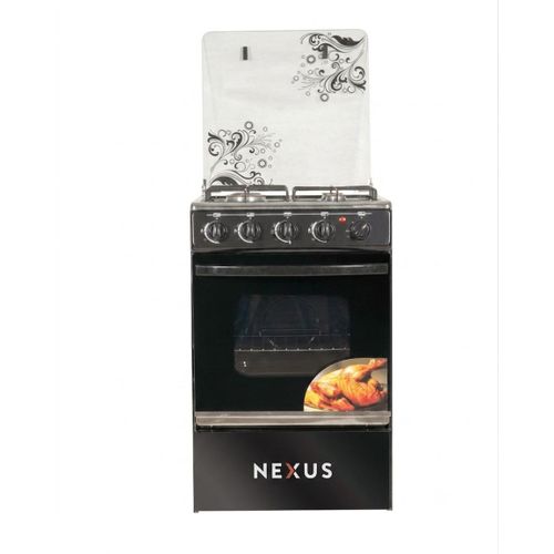 Nexus 3 Burners +1 Electric Hotplate Burner Gas Cooker ignition(3+1) - NX-5055BC