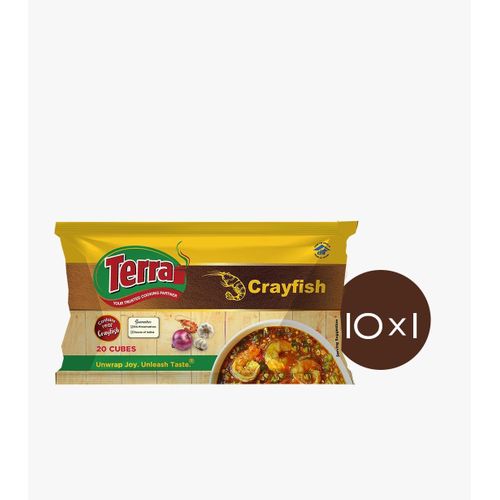 Terra Crayfish Seasoning cube 10 X 1
