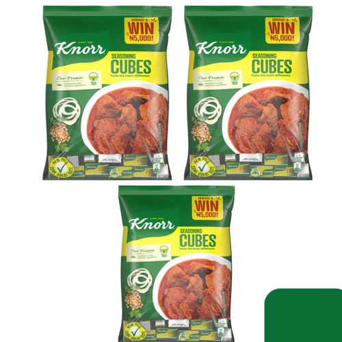 Knorr Beef Bouillon Seasoning Cubes 50X8g Triple Pack