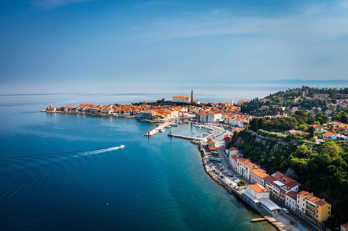 Piran a slovinské pobřeží