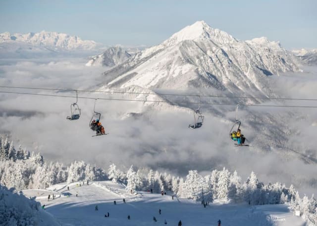 Skiareál Krvavec, Slovinsko