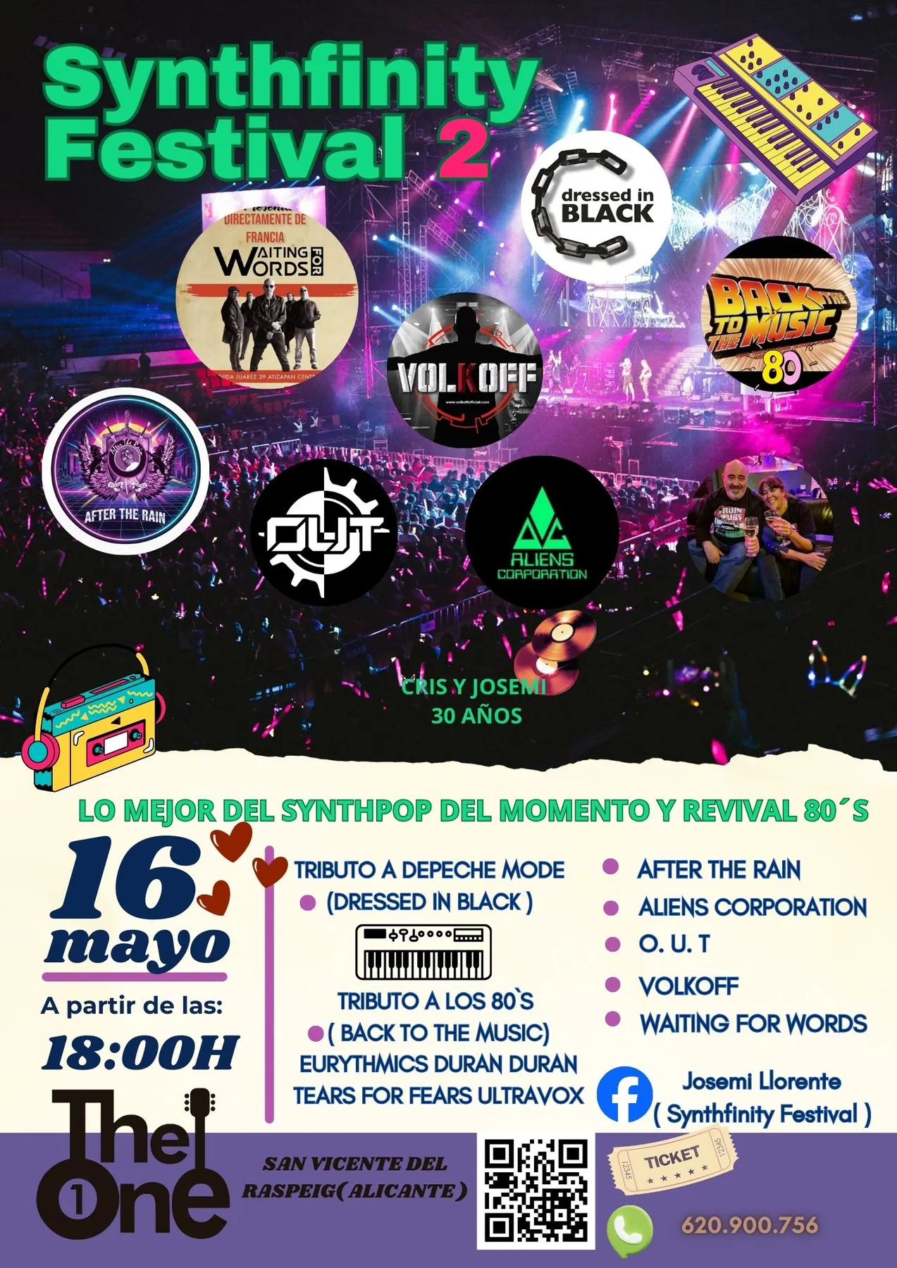 Dressed In Black estará en el Synthfinity Fest