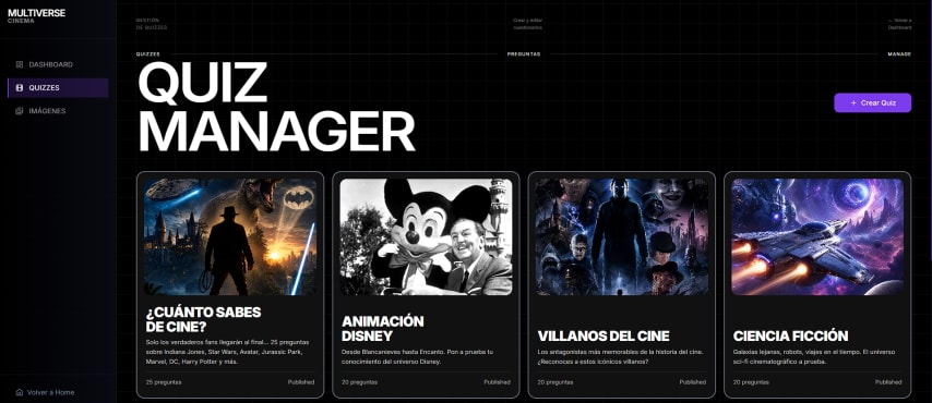 QUIZ MANAGER
