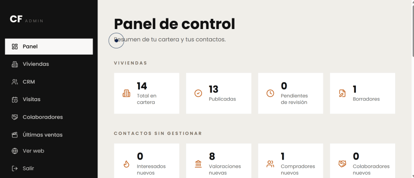 Portal Inmobiliario CFLIVING