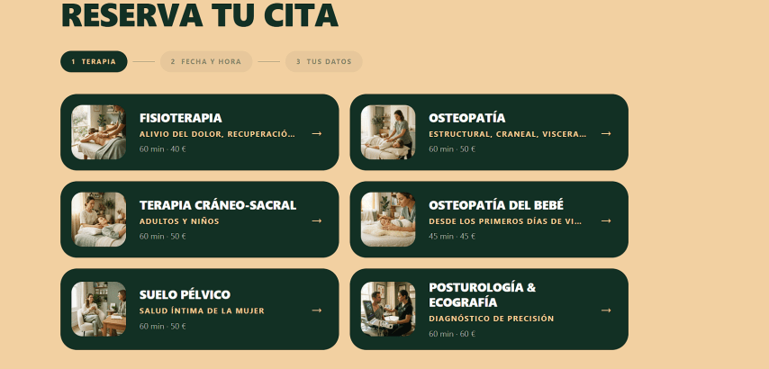 Sistema de reservas integrado