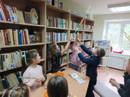 Тучковские ребята собирали «Чемоданчик идей»