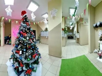 В Домодедове запустили конкурс на самое красивое новогоднее украшение подъезда
