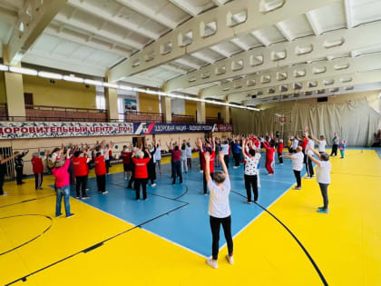 Уникальный мастер-класс по оздоровительной гимнастике в «Луче»
