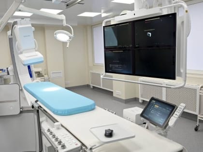 Новая ангиографическая система взамен старой установлена в Красногорской городской больнице