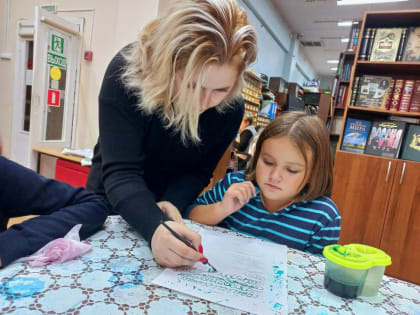 В Рузской библиотеке занимаются каллиграфией