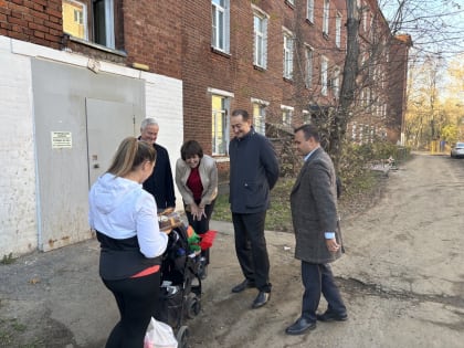 Посещение семьи участника специальной военной операции в Королеве