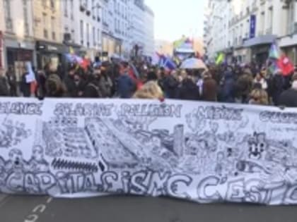 Волна протестов захлестнула Европу