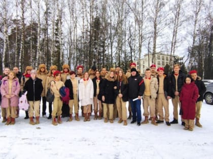 Делегация Юнармейцев Городского округа Пушкинский посетила финальный день работы Форума молодёжных медиа центов Московской области