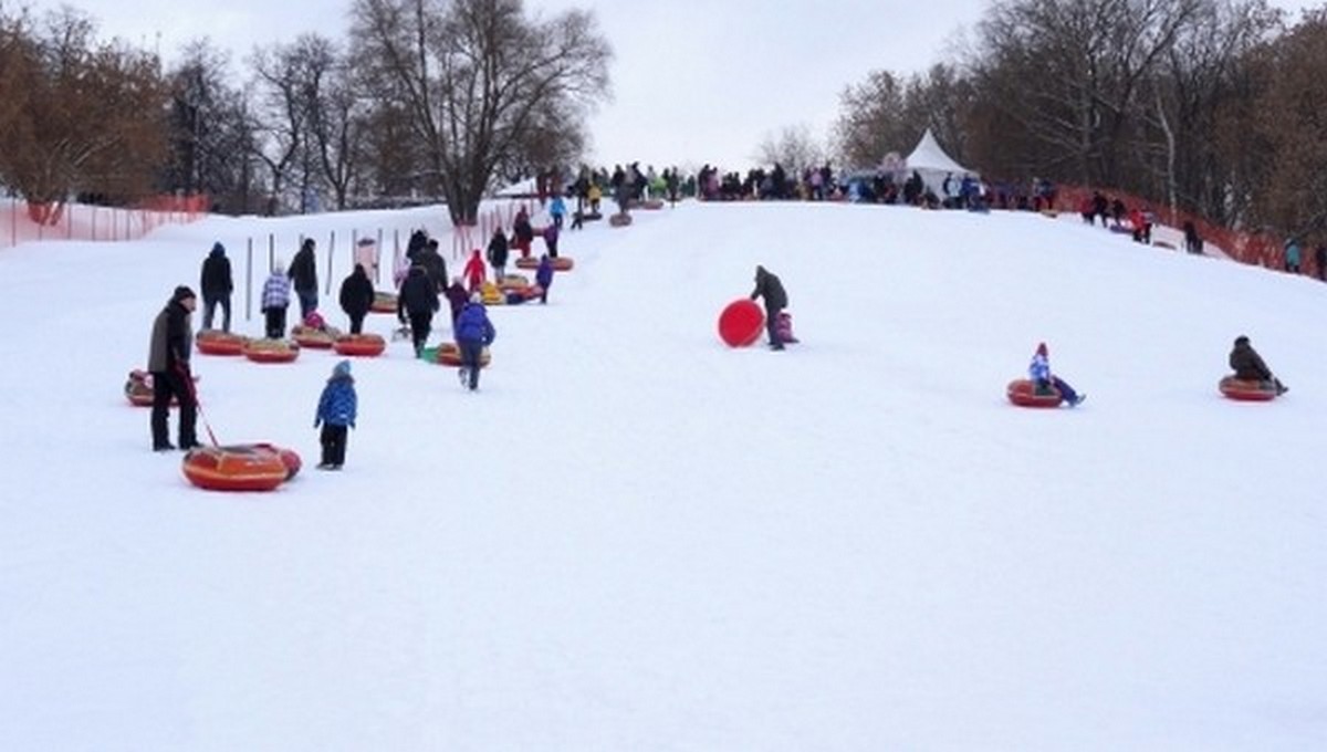 Горки в коломенском парке