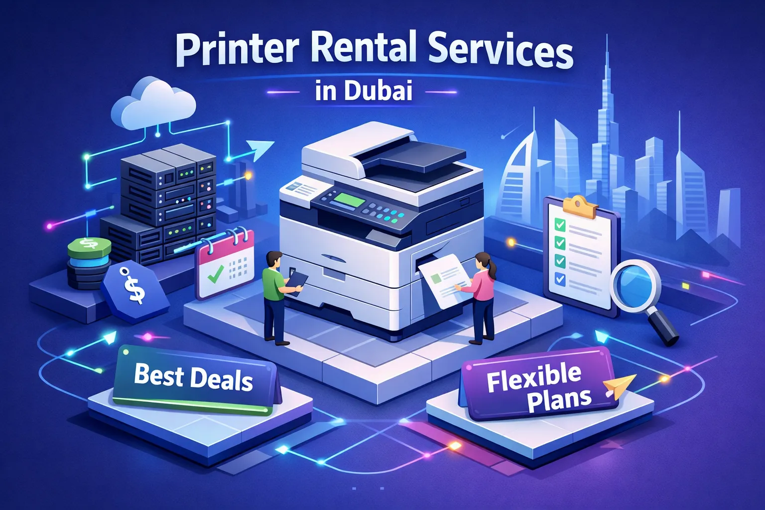 How to Choose the Best Printer Rental Dubai Service?