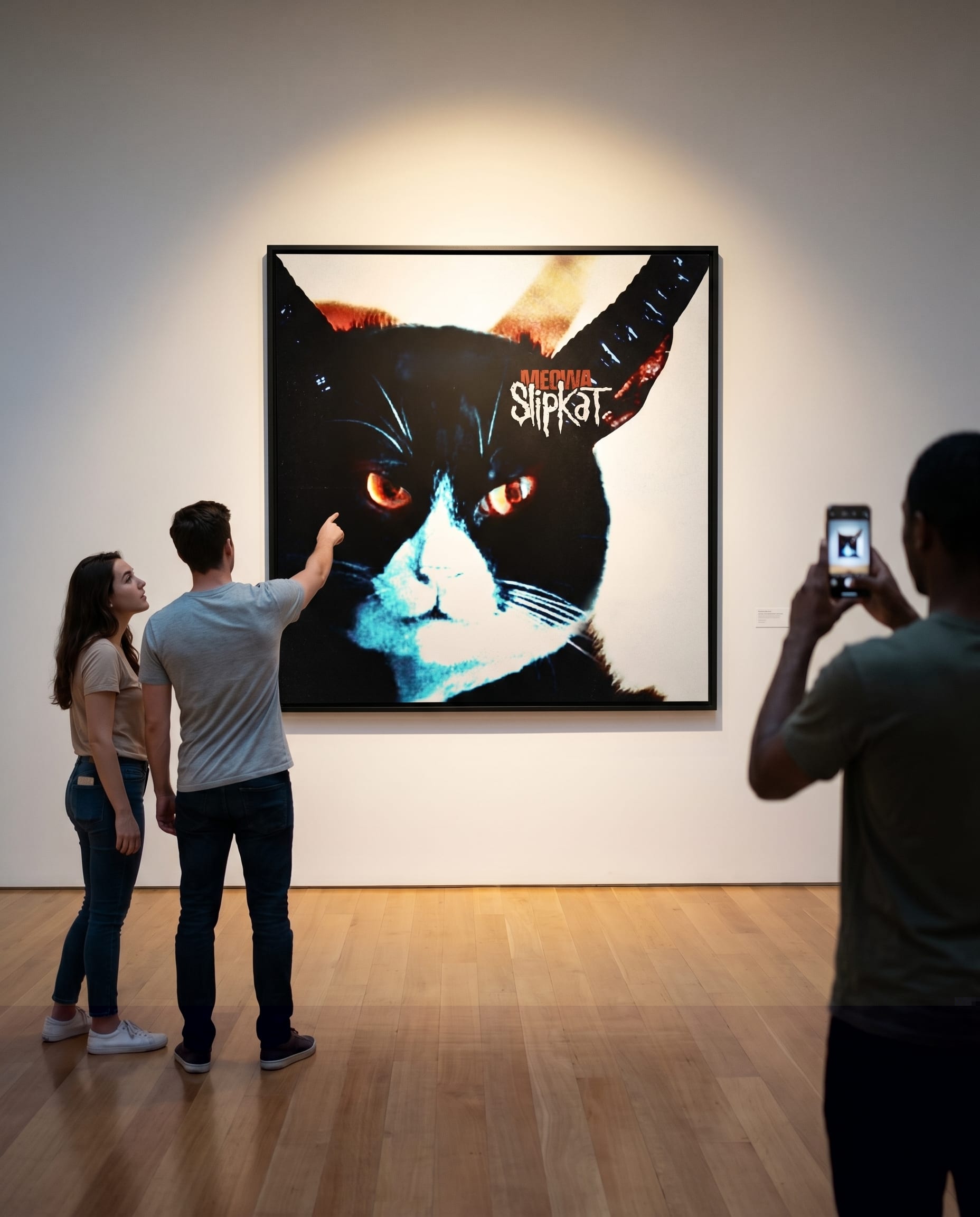 Slipkat Meowa — exhibited as fine art