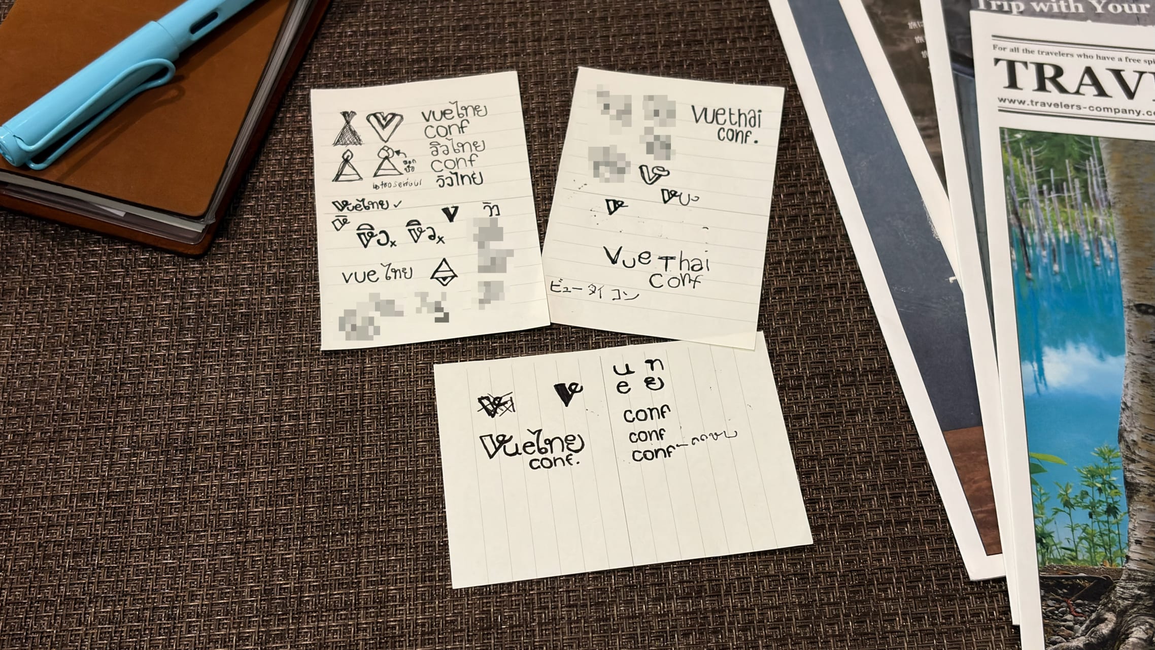 รูปร่างไอเดียของโลโก้งาน