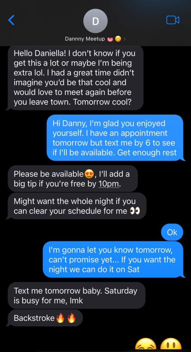 I’m available for sexting and meetup hmu my telegram @doo_dex or my N0: +19862866960