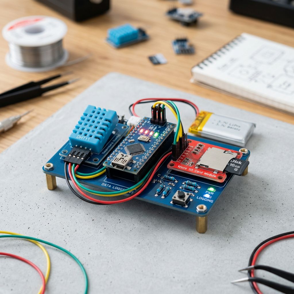 Construiește un Data Logger pentru Temperatură și Umiditate cu Senzorul DHT11