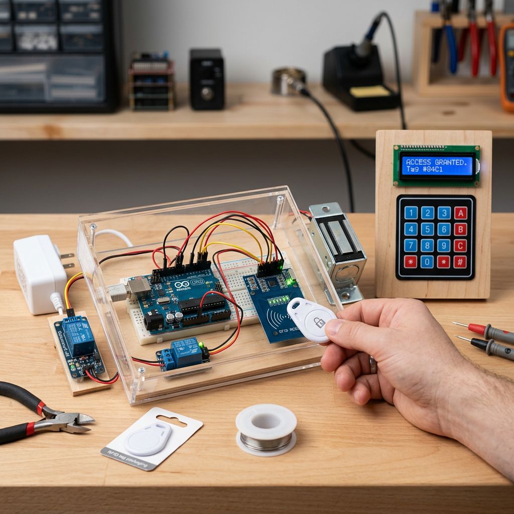 Construiește-ți Propriul Sistem de Control Acces cu RFID | Electronic Market