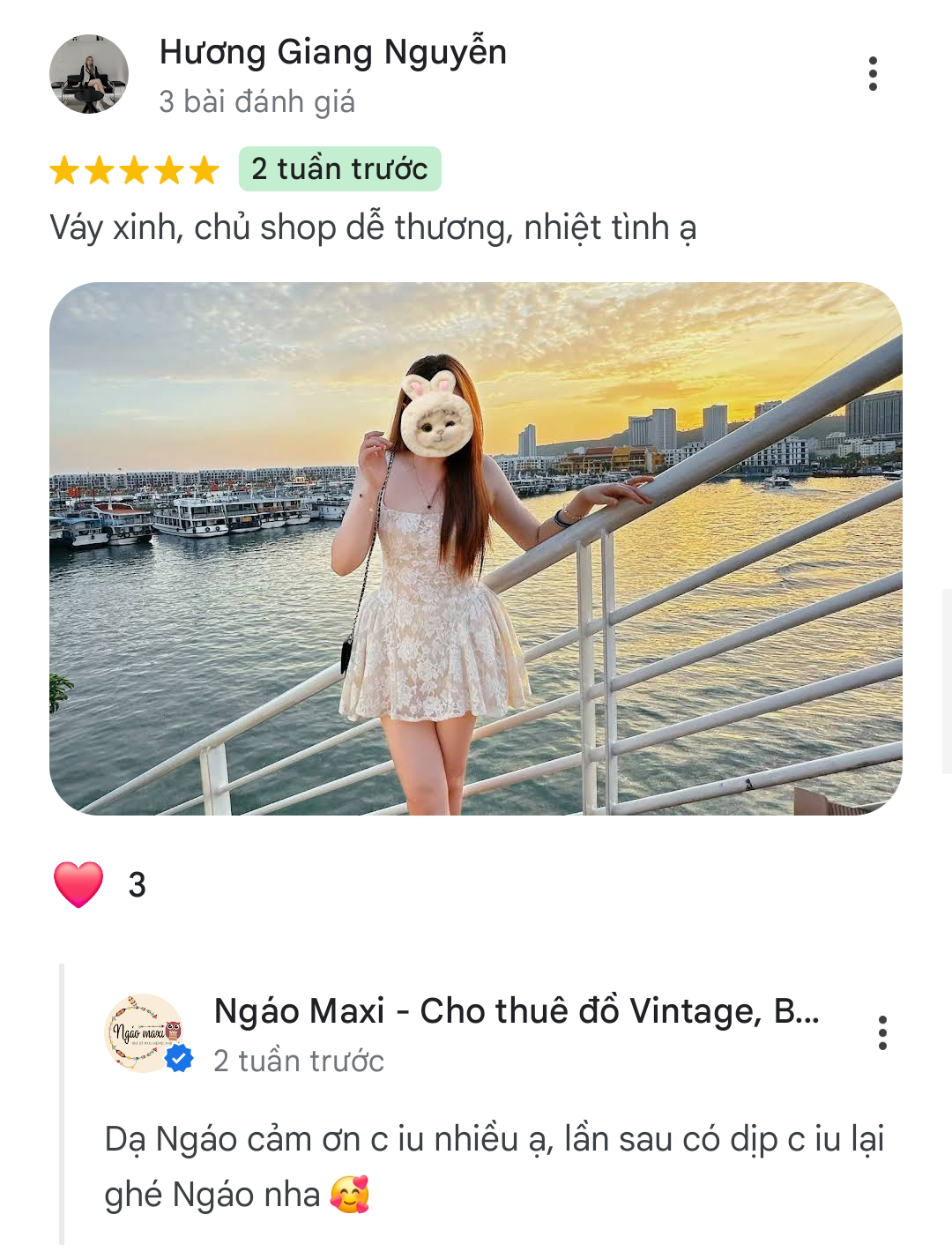 Feedback khách - kỷ yếu bohemian
