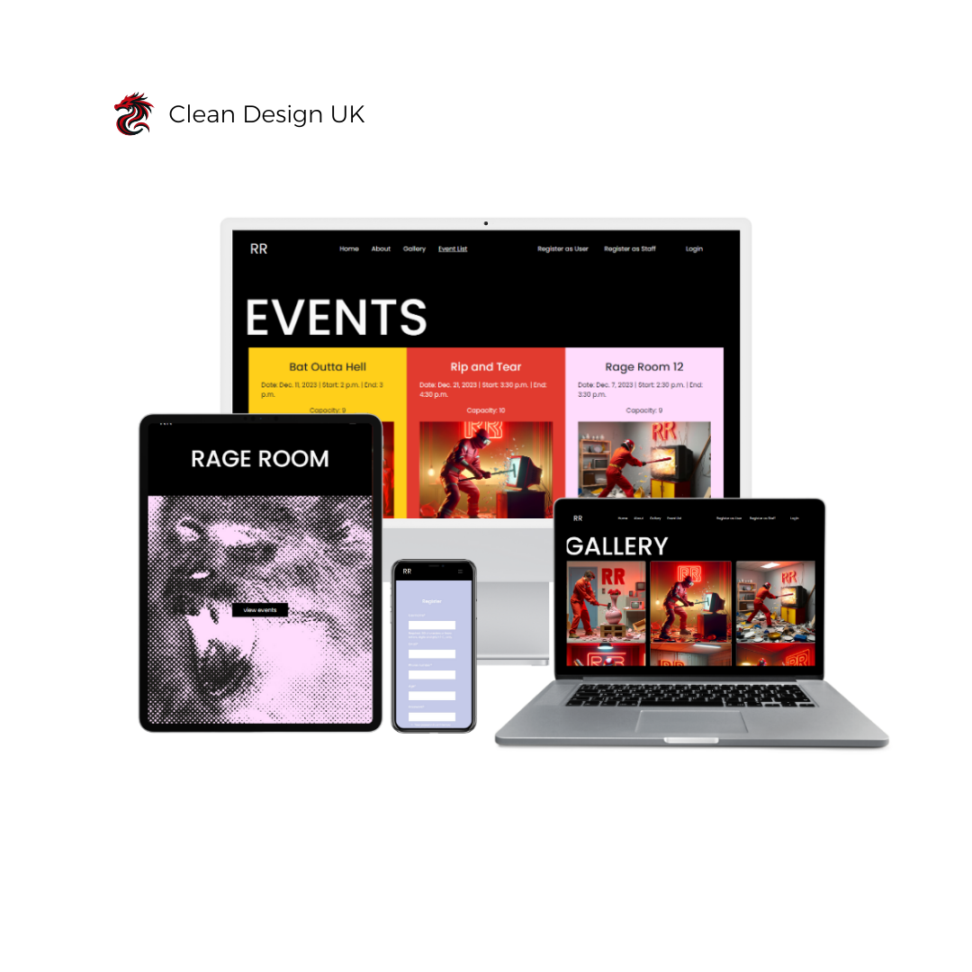 Unique custom website design tailored to your brand