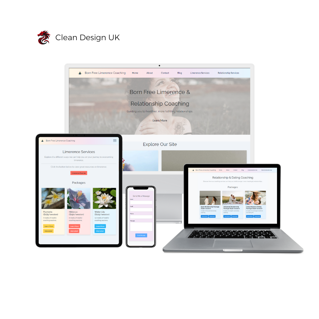 Professional website redesign services
