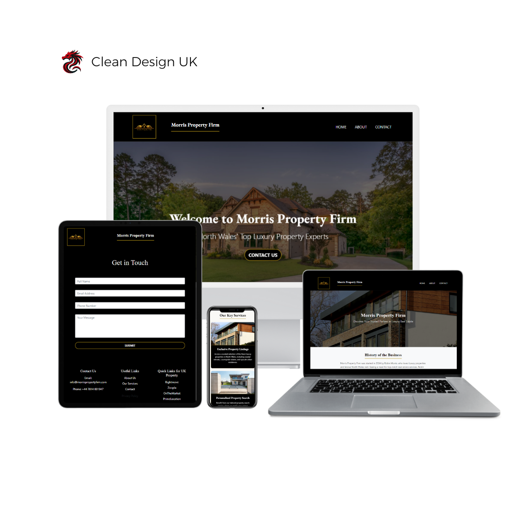 Business Redesign Package to revamp existing websites