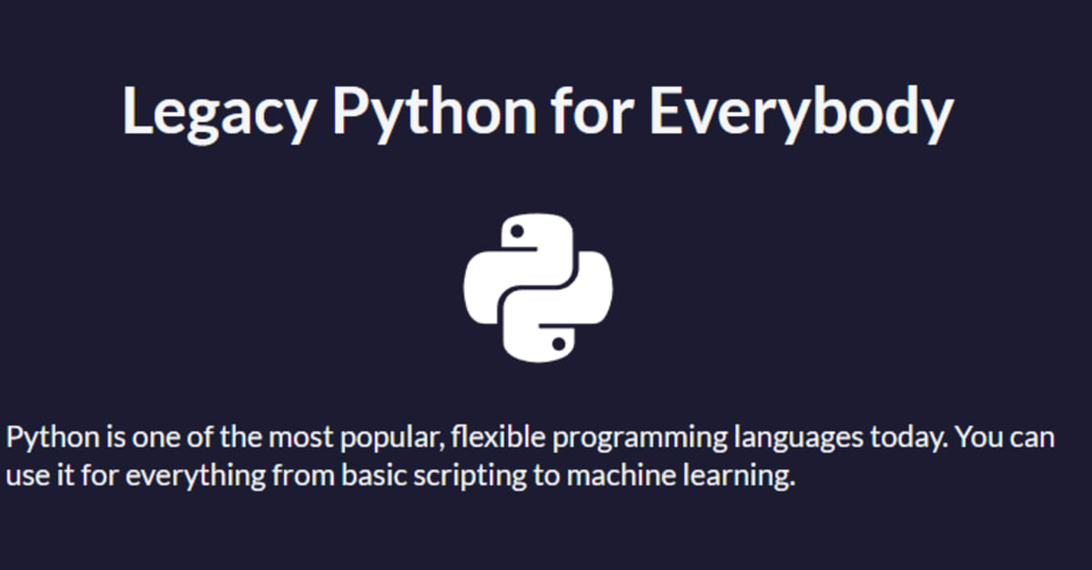 Python for Everybody by: freecodecamp on wisdom.courses learning platform
