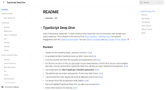 TypeScript Deep Dive