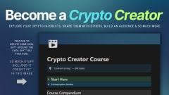 Crypto Creator Course (Cardano & Ethereum + more)