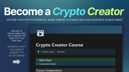 Crypto Creator Course (Cardano & Ethereum + more)