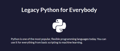 Python for Everybody