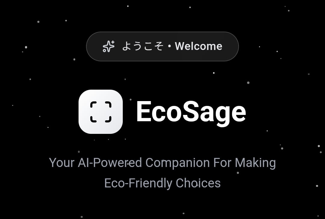 EcoSage - AI-Powered Sustainability Companion