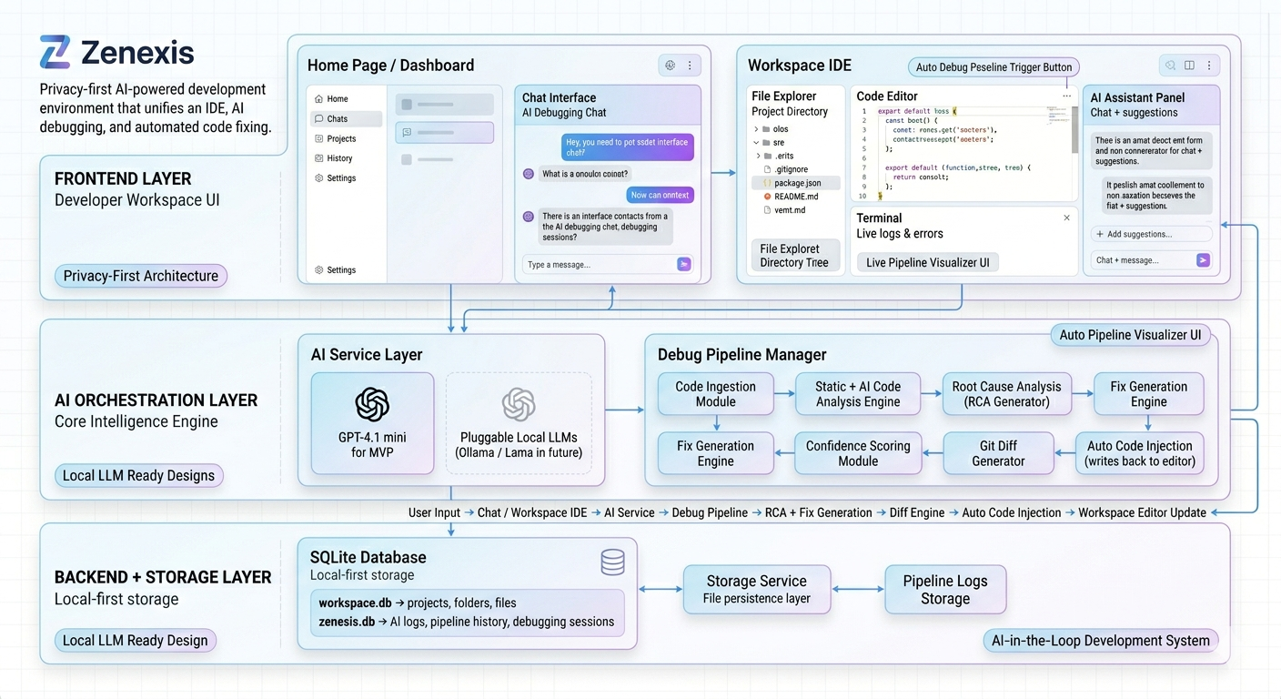 Zenexis Architecture Diagram