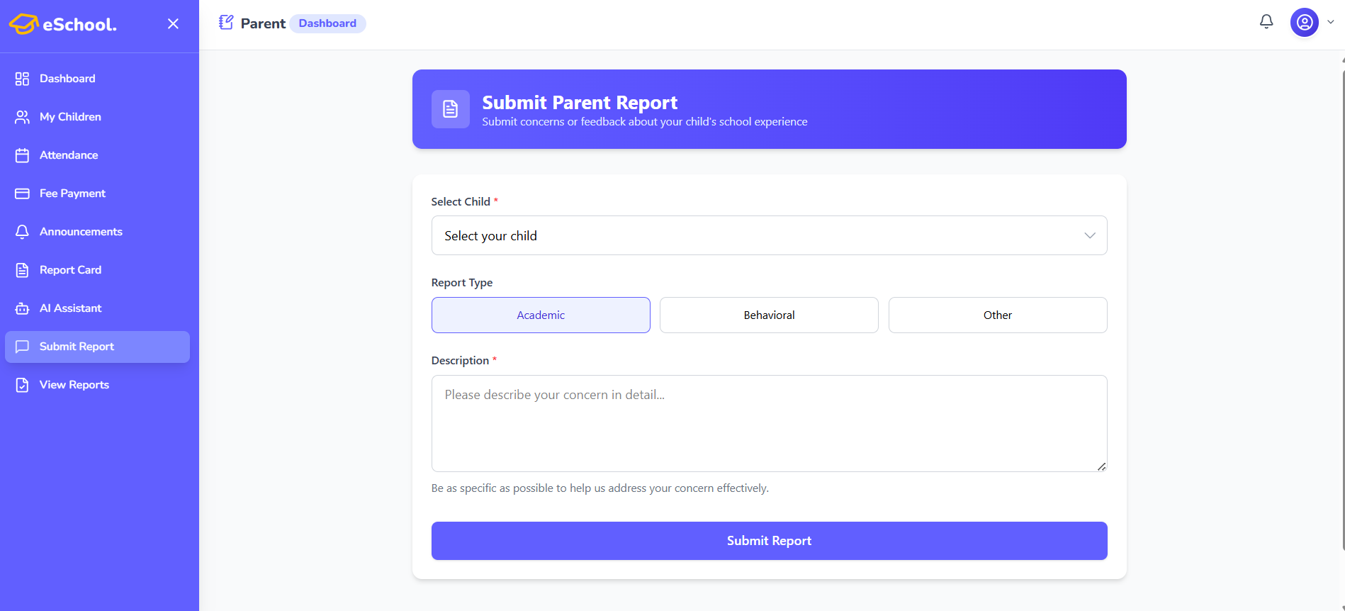 eSchool – School Management System 17
