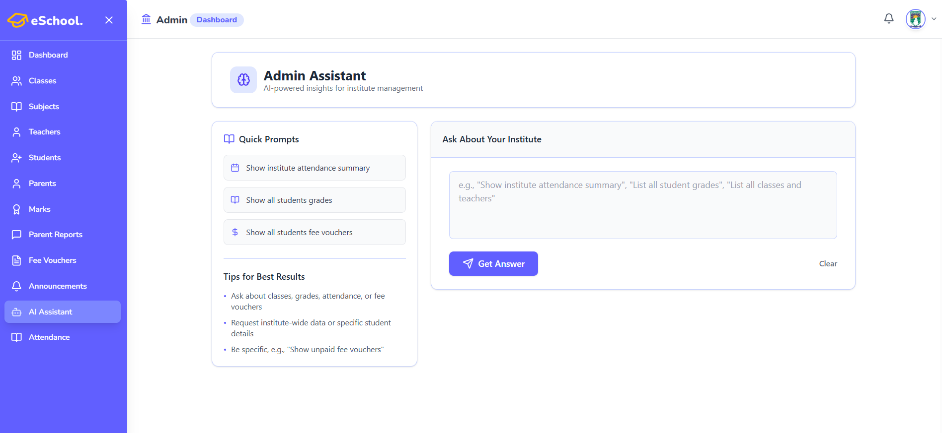 eSchool – School Management System 3