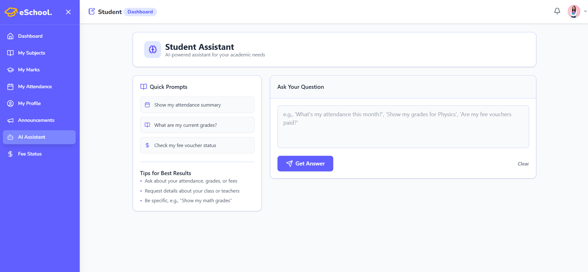 eSchool – School Management System 12