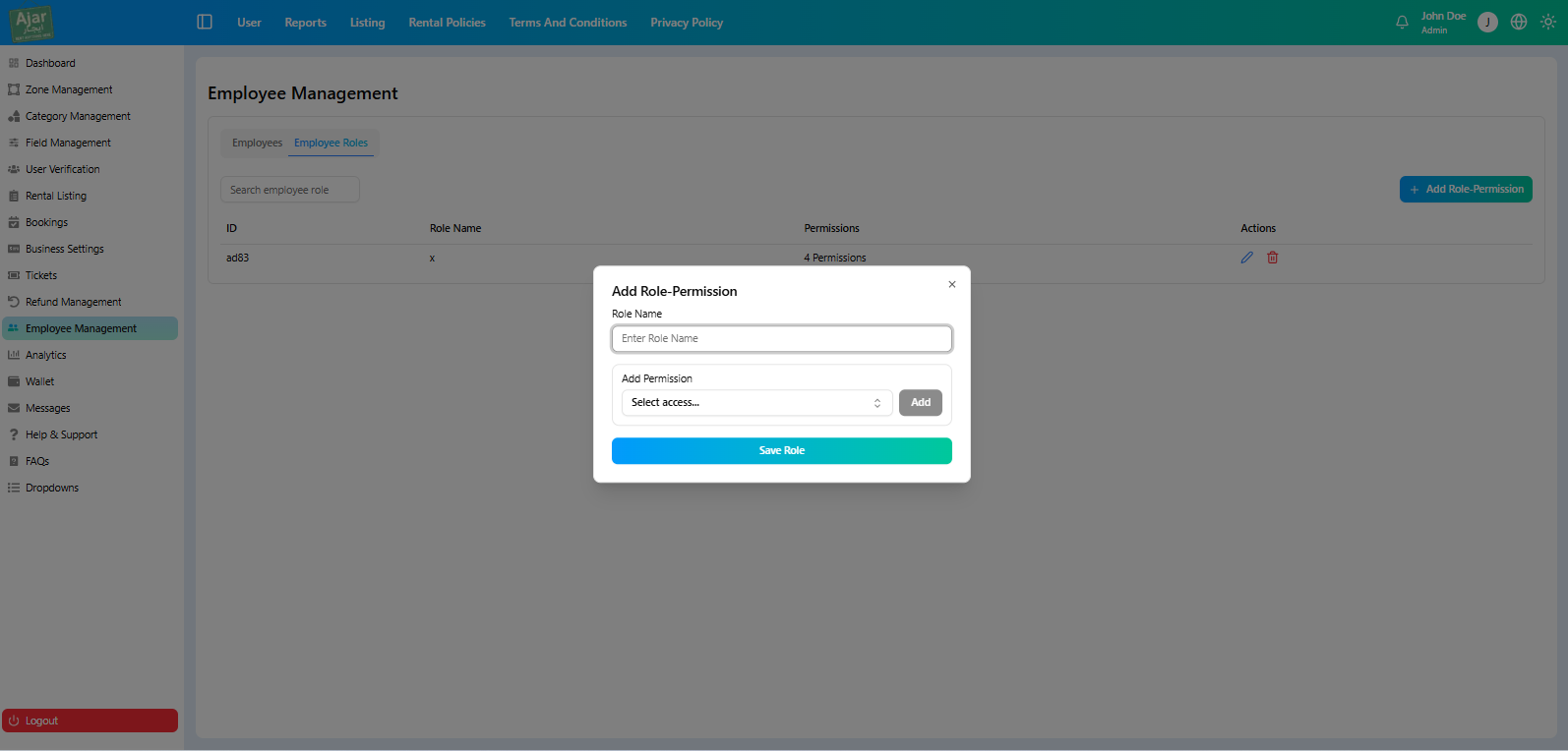 Ajar – Enterprise Rental Ecosystem 7