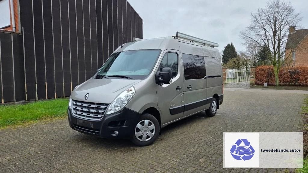Renault Master 2.3 dci Dub Cabine van 2012, met 125.000kms