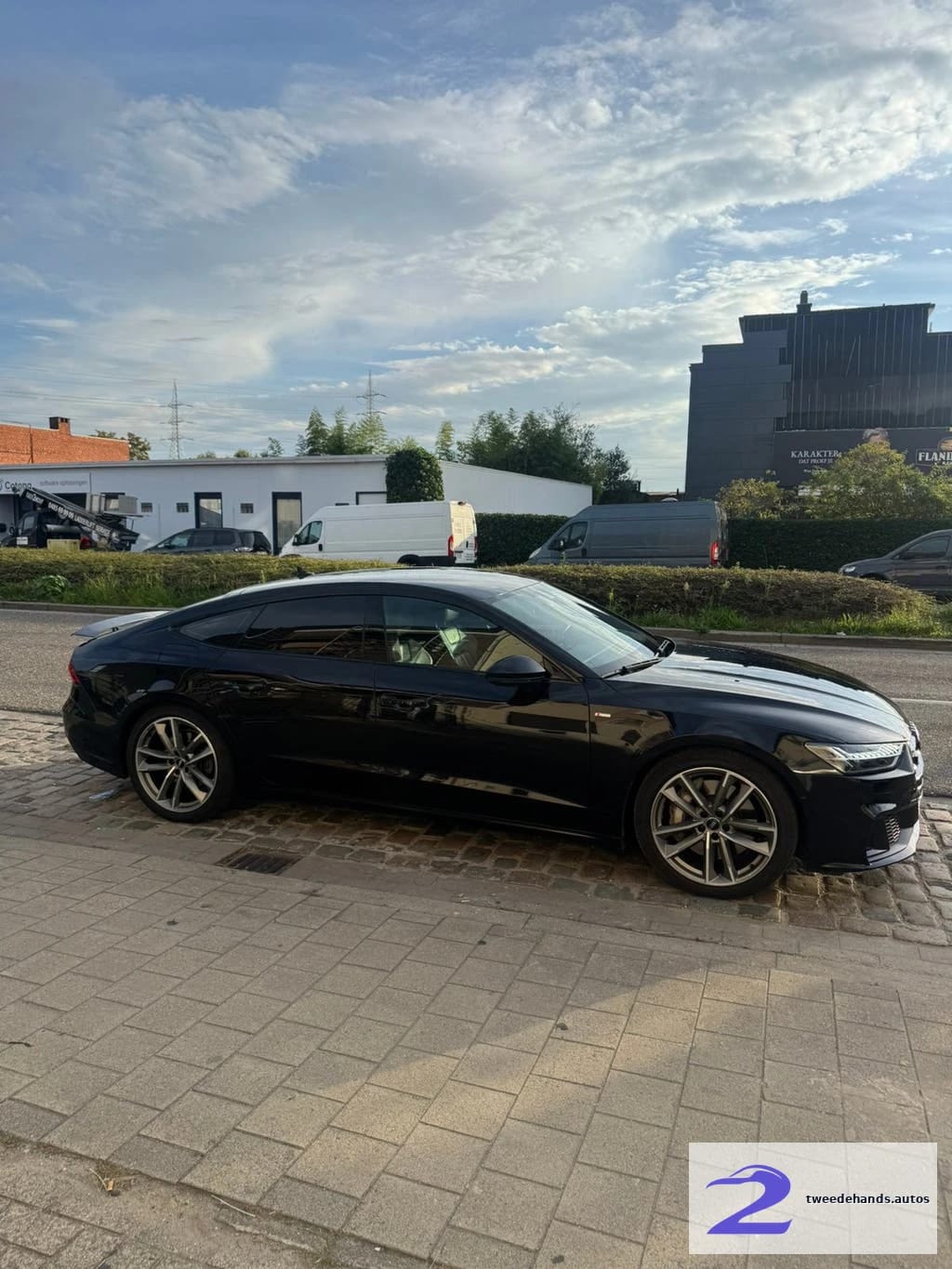 Audi a7 Hybrid benzine S-Line Matrix recent onderhouden
