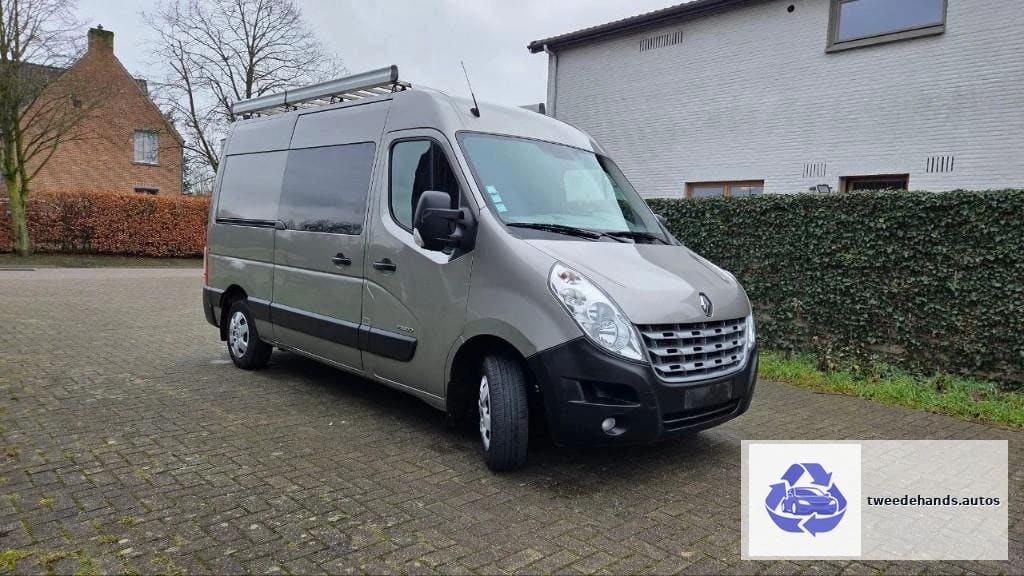 Renault Master 2.3 dci Dub Cabine van 2012, met 125.000kms