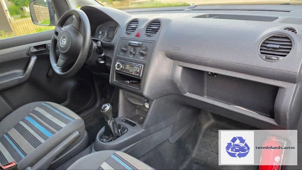Volkswagen Caddy 1.2i van 2013, 5 zitplaatsen